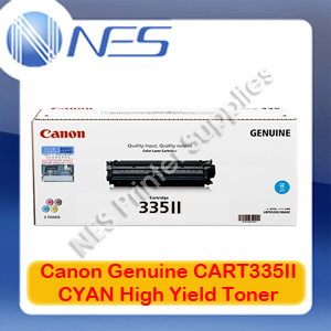 Canon Genuine CART335CH CYAN High Yield Toner Cartridge for LBP841cdn/LBP843cx (16.5K)